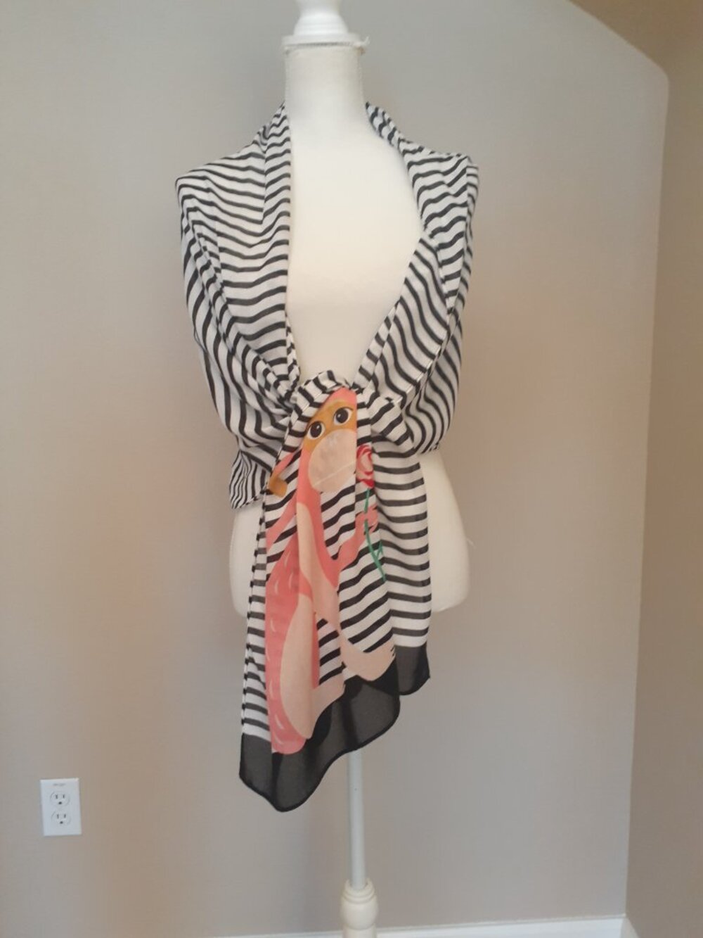 Kate Spade Monkey Rose Scarf - Picture 9 of 12